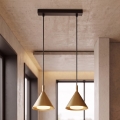 BRILAGI - LED Karājamā lampa uz vada CONE DOUBLE 2xGX53/15W/230V zelta