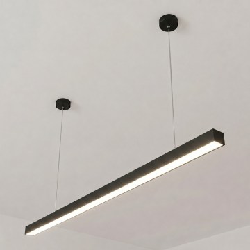 Brilagi - LED karājamais gaismeklis FULLDAY LED/30/40/50W/230V 2700/4000/6000K 150 cm melns
