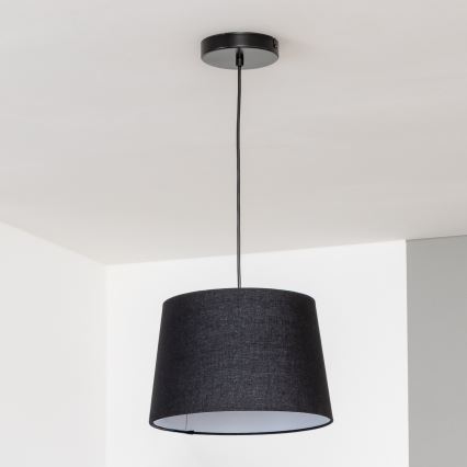 Brilagi - LED karājošā lampa uz kabeļa CERIA 1xE27/40W/230V pr. 30 cm melna