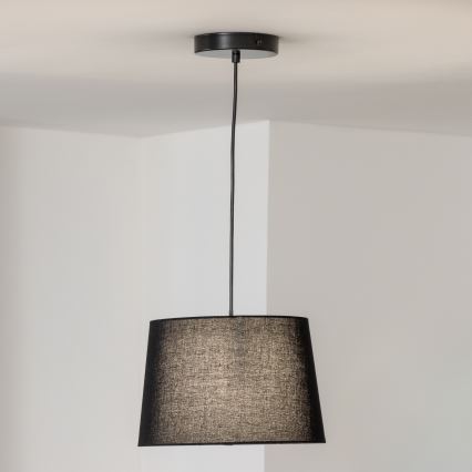 Brilagi - LED karājošā lampa uz kabeļa CERIA 1xE27/40W/230V pr. 30 cm melna