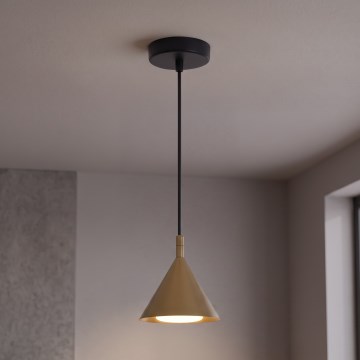 BRILAGI - LED Karājoša lampa uz troses CONE SINGLE 1xGX53/15W/230V zelta
