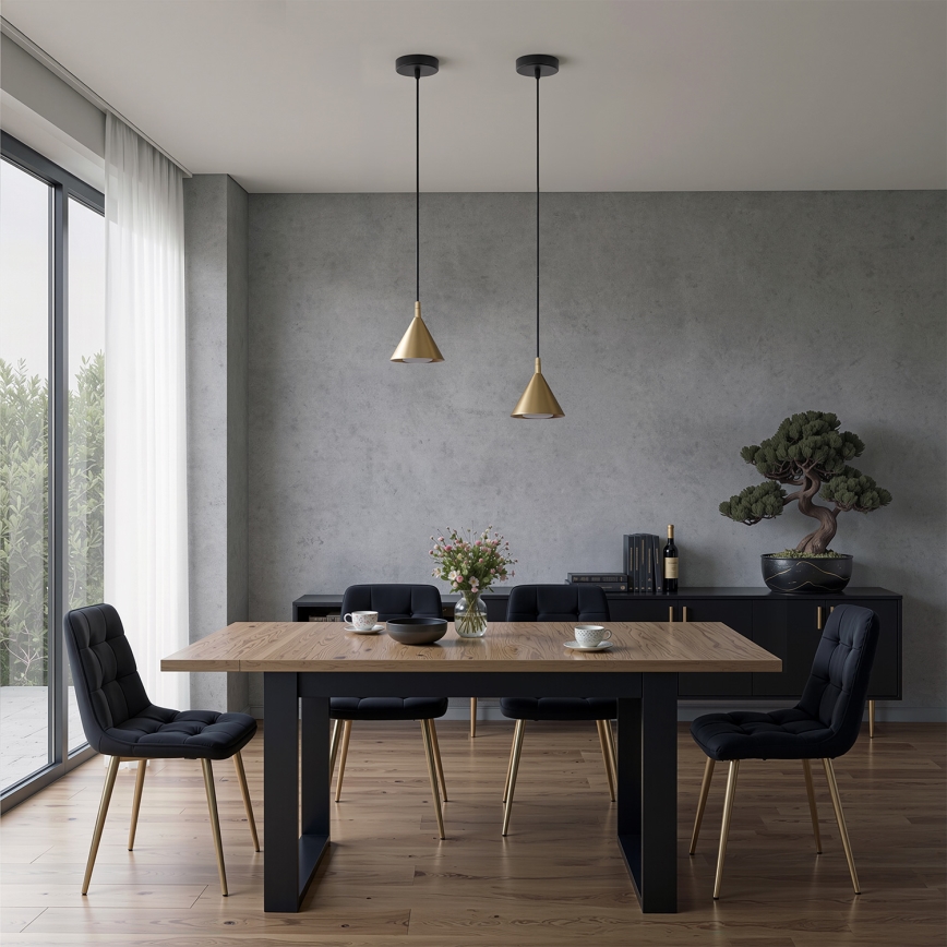 BRILAGI - LED Karājoša lampa uz troses CONE SINGLE 1xGX53/15W/230V zelta