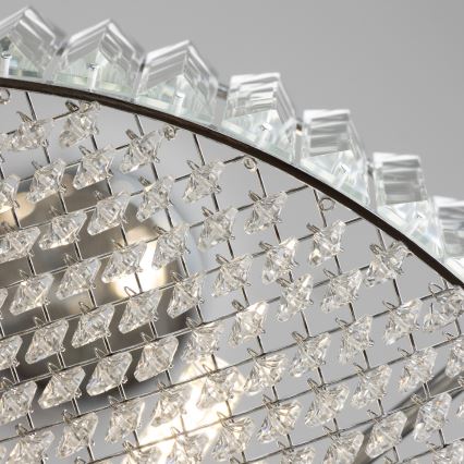 Brilagi - LED kristāla gaismeklis uz troses GLAMOUR 5xG9/42W/230V
