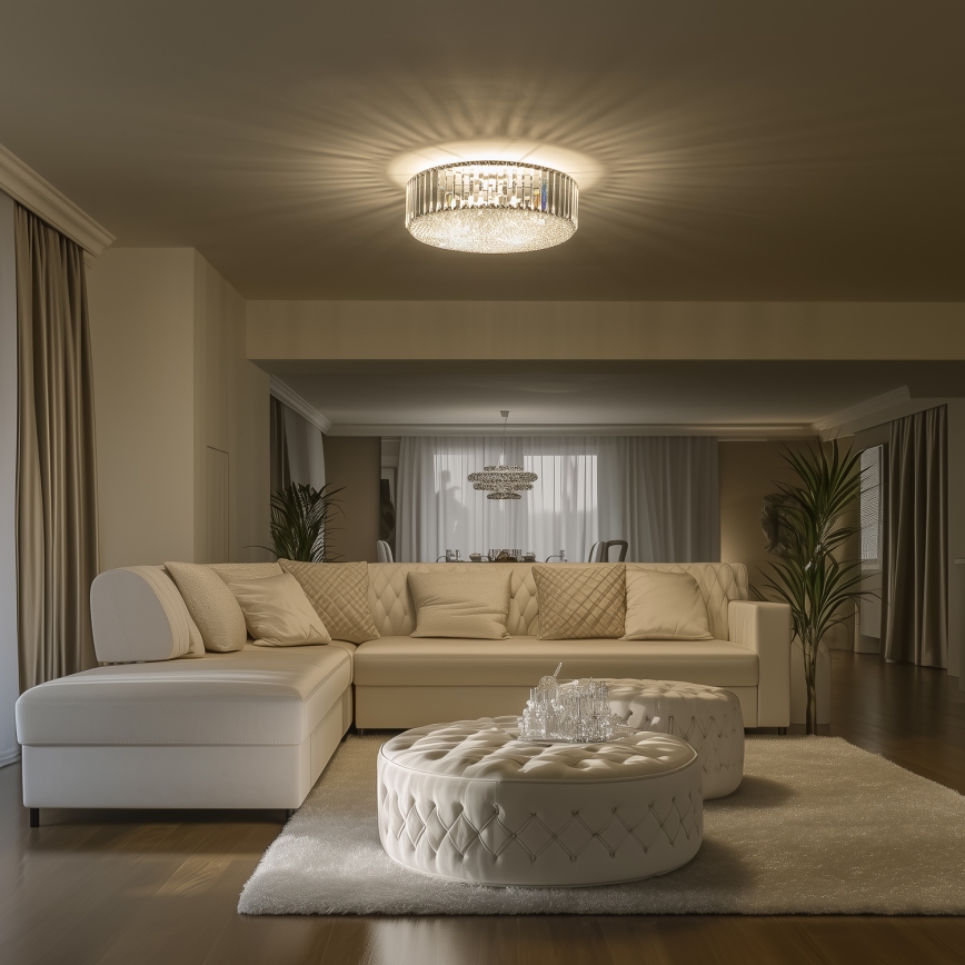 Brilagi - LED kristāla griestu lampa GLAMOUR 5xG9/42W/230V Ø 46 cm