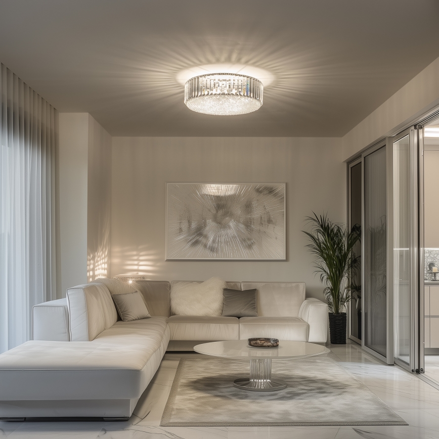 Brilagi - LED kristāla griestu lampa GLAMOUR 5xG9/42W/230V Ø 46 cm