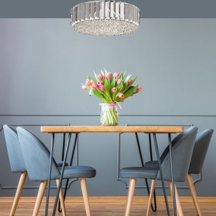 Brilagi - LED kristāla griestu lampa GLAMOUR 5xG9/42W/230V Ø 46 cm