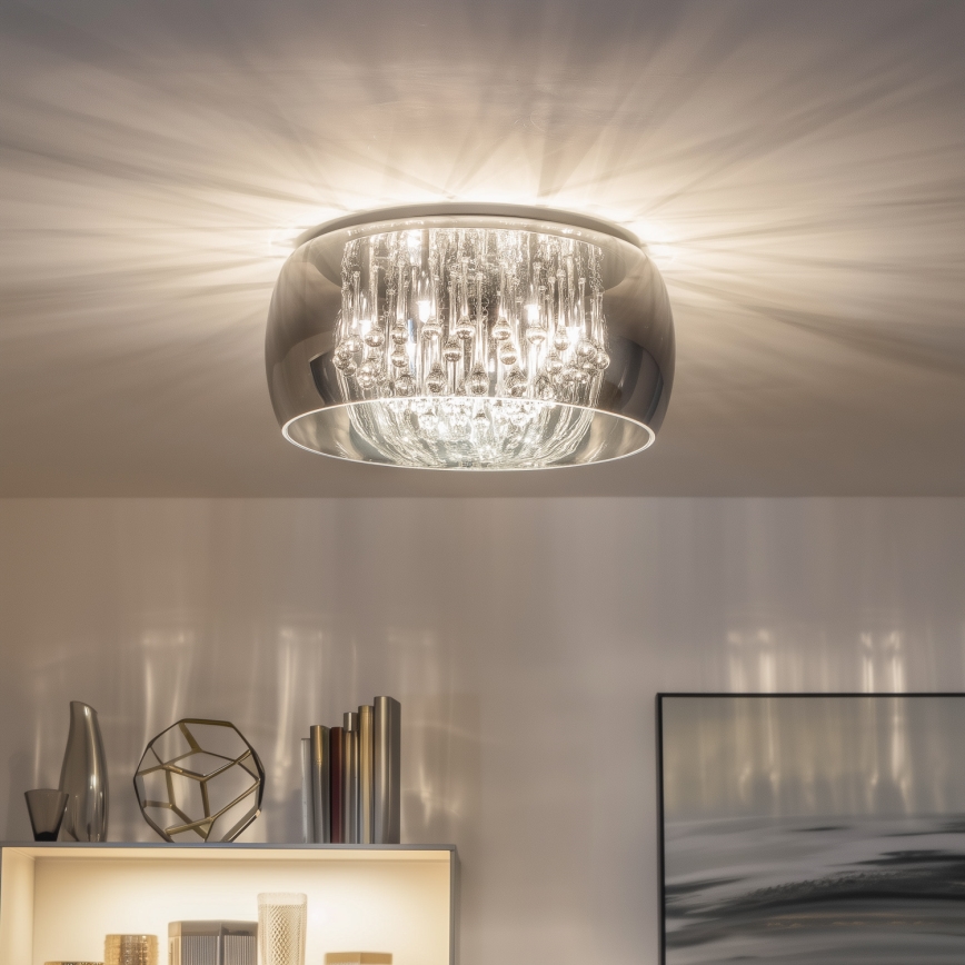 Brilagi - LED kristāla griestu gaismeklis JEWEL 6xG9/42W/230V Ø 50 cm