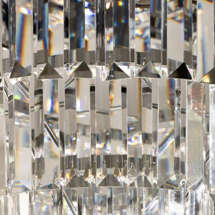 Brilagi - LED kristāla griestu lampa MOZART 5xE14/40W/230V Ø 40 cm spīdīgs hroms