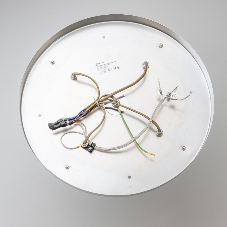 Brilagi - LED kristāla griestu lampa MOZART 5xE14/40W/230V Ø 40 cm spīdīgs hroms