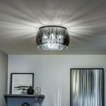 Brilagi - LED kristāla griestu lampa JEWEL 5xG9/42W/230V Ø 40 cm