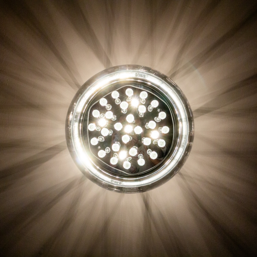 Brilagi - LED kristāla griestu lampa JEWEL 5xG9/42W/230V Ø 40 cm