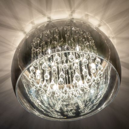 Brilagi - LED Kristāla griestu lampa JEWEL 6xG9/42W/230V