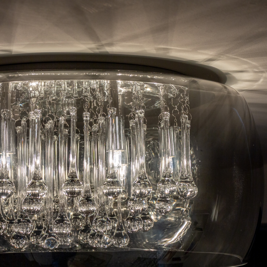 Brilagi - LED Kristāla griestu lampa JEWEL 6xG9/42W/230V