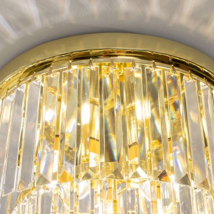 Brilagi - LED Kristāla griestu lampa MOZART 5xE14/40W/230V zelta
