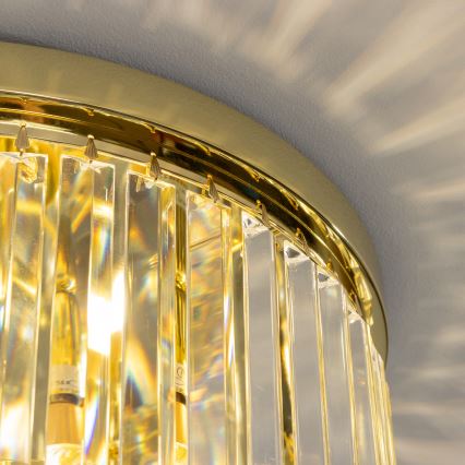 Brilagi - LED Kristāla griestu lampa MOZART 5xE14/40W/230V zelta