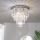 Brilagi - LED kristāla griestu lampa MOZART 5xE14/40W/230V Ø 40 cm spīdīgs hroms