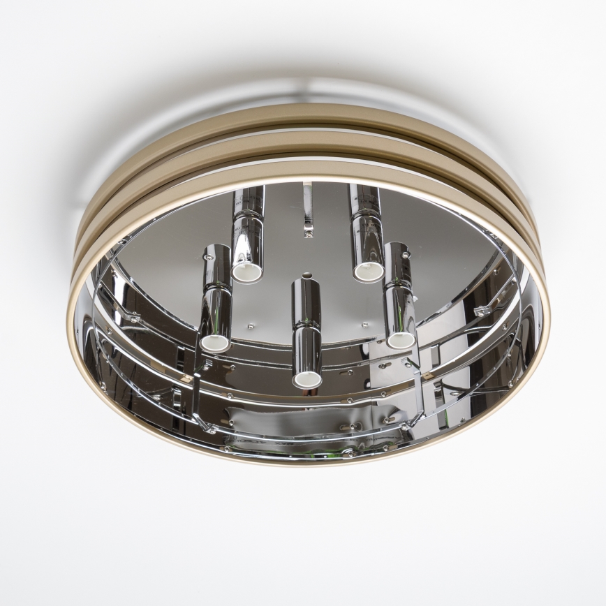 Brilagi - LED Kristāla griestu lampa VELURE 5xE14/40W/230V zelta