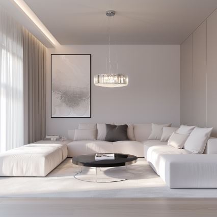 Brilagi - LED Kristāla lustra ar auklu GLAMOUR 5xG9/42W/230V