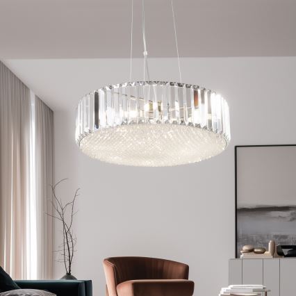 Brilagi - LED Kristāla lustra ar auklu GLAMOUR 5xG9/42W/230V