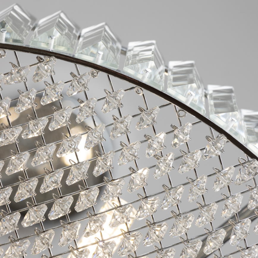 Brilagi - LED Kristāla lustra ar auklu GLAMOUR 5xG9/42W/230V