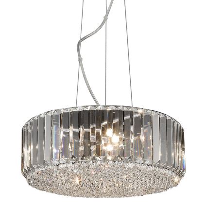 Brilagi - LED Kristāla lustra ar auklu GLAMOUR 5xG9/42W/230V