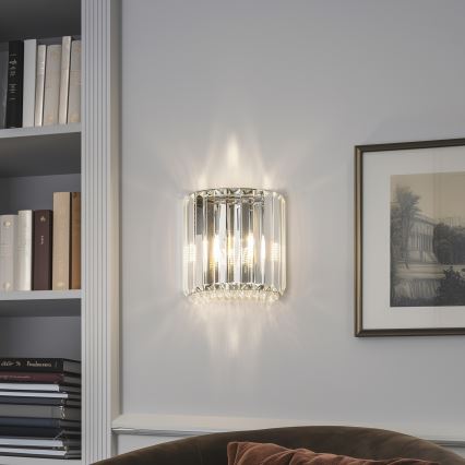 Brilagi - LED Kristāla sienas lampa GLAMOUR 1xG9/42W/230V