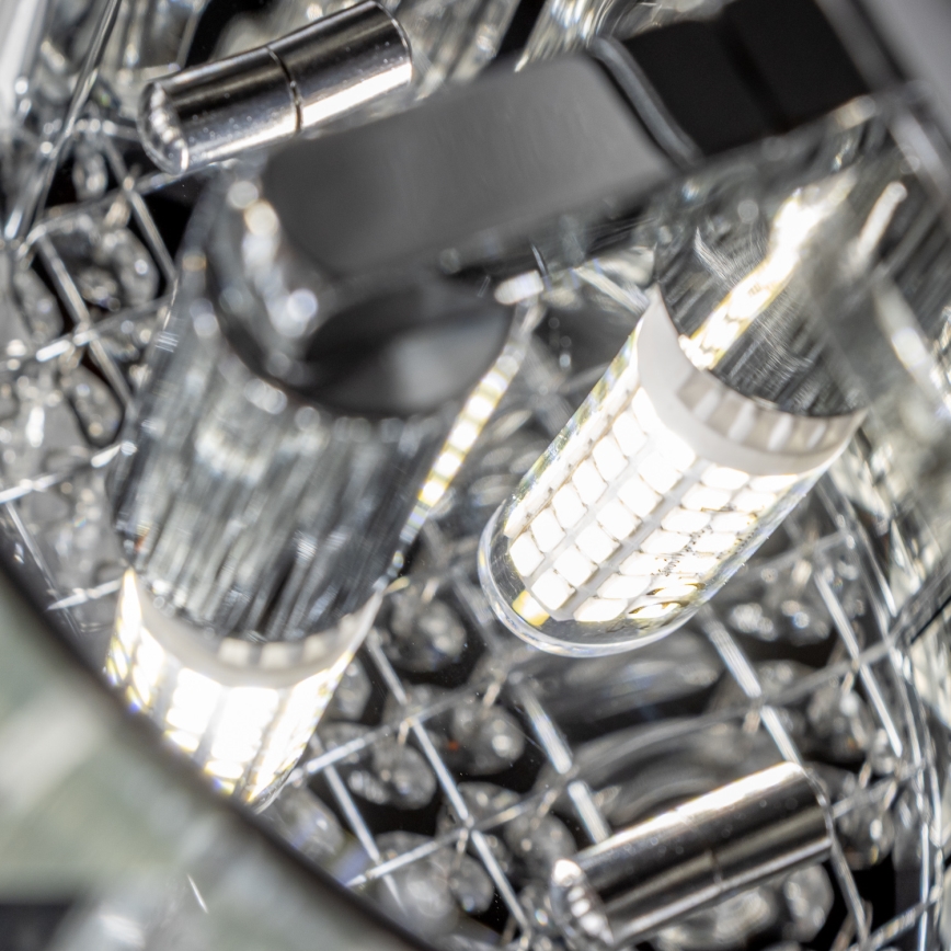 Brilagi - LED Kristāla sienas lampa GLAMOUR 1xG9/42W/230V