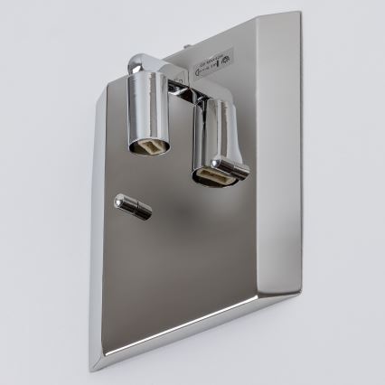 Brilagi - LED Kristāla sienas lampa GLAMOUR 1xG9/42W/230V