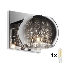 Brilagi - LED Kristāla sienas lampa JEWEL 1xG9/42W/230V