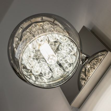 Brilagi - LED Kristāla sienas lampa JEWEL 1xG9/42W/230V