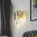 Brilagi - LED Kristāla sienas lampa MOZART 2xE14/40W/230V zelta