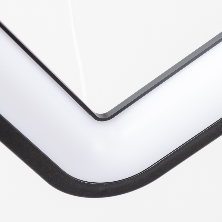 Brilagi - LED regulējams pakaramais gaismeklis ar vadu FALCON SLIM LED/50W/230V 3000-6500K 50x50 cm melns + tālvadības pults