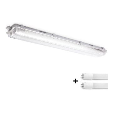 Brilagi - LED lielas slodzes dienasgaismas lampa OPTIMA T8 2xG13/9W/230V 4000K IP65 67,5 cm