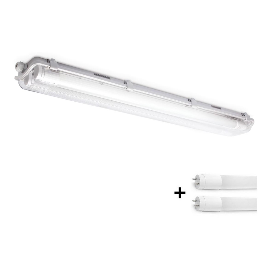 Brilagi - LED lielas slodzes dienasgaismas lampa OPTIMA T8 2xG13/9W/230V 4000K IP65 67,5 cm