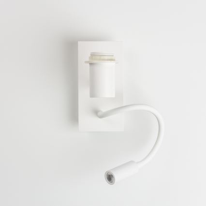 Brilagi - LED elastīga sienas lampa NUBILA 1xE27/25W/230V + LED/3W balta/oranža