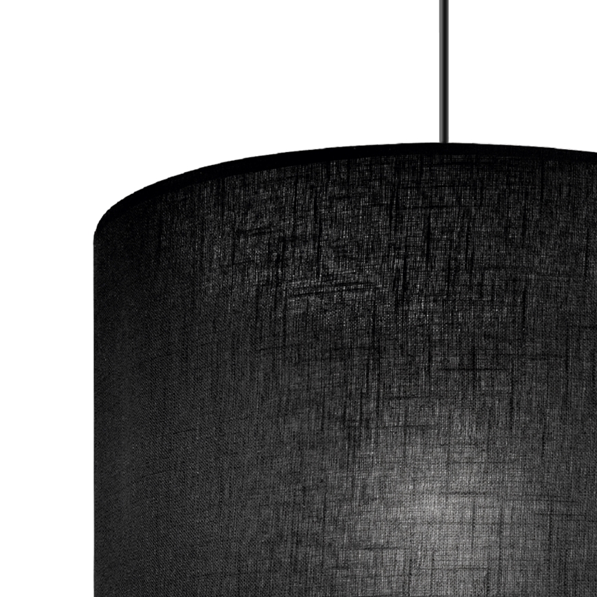 Brilagi - LED Lustra ar auklu ANTHONY 1xE27/60W/230V ozols/melna