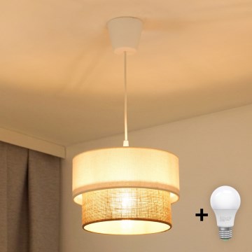 Brilagi - LED Lustra ar auklu BOHO STYLE 1xE27/15W/230V d. 25 cm