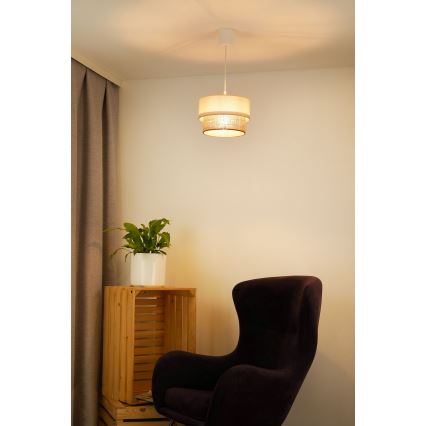 Brilagi - LED Lustra ar auklu BOHO STYLE 1xE27/15W/230V d. 25 cm