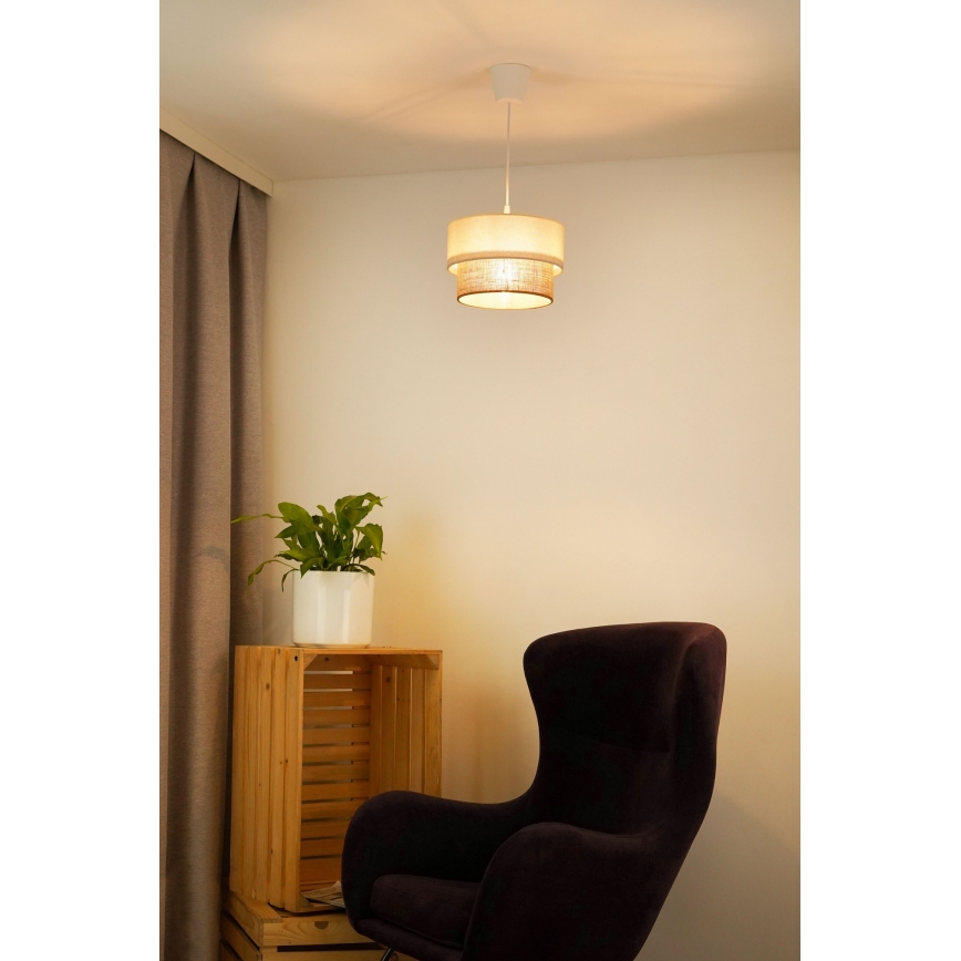 Brilagi - LED Lustra ar auklu BOHO STYLE 1xE27/15W/230V d. 25 cm