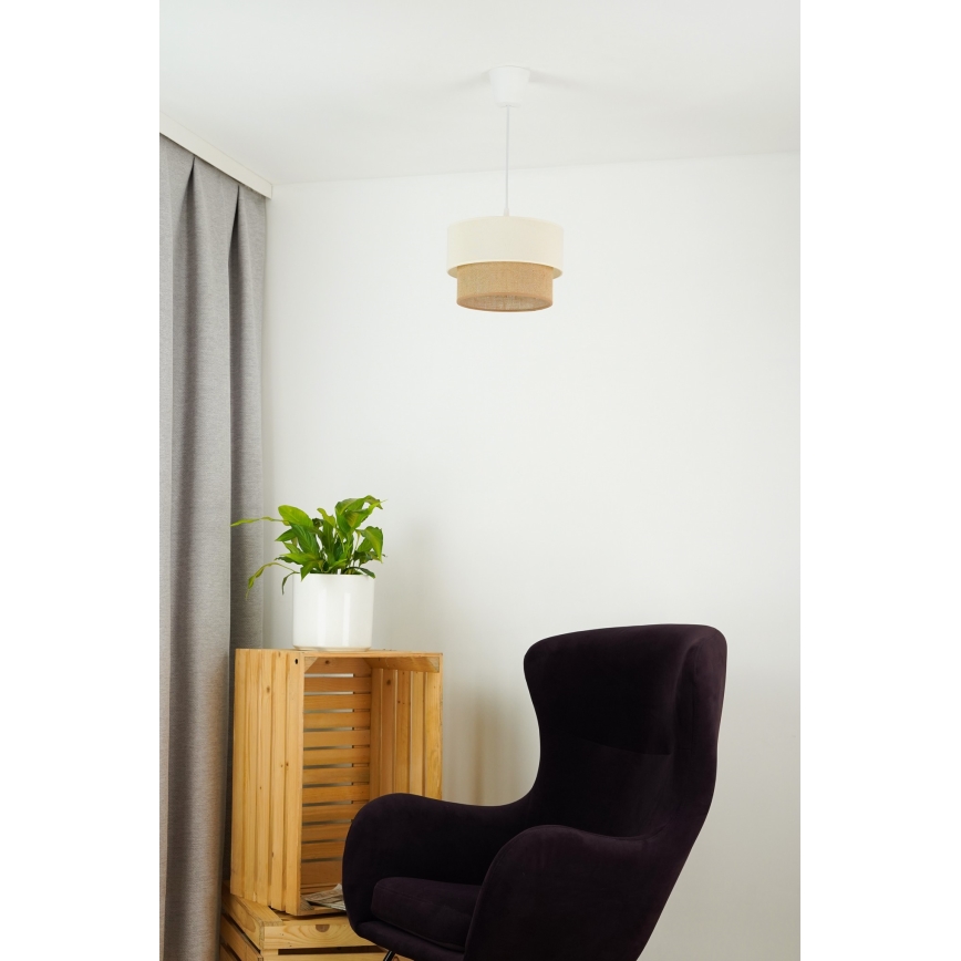 Brilagi - LED Lustra ar auklu BOHO STYLE 1xE27/15W/230V d. 25 cm