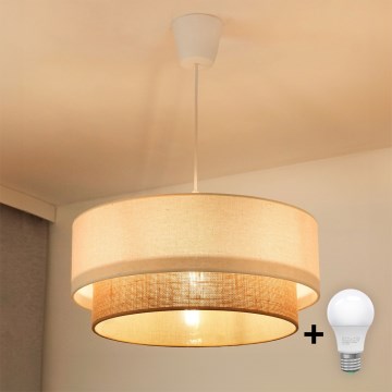 Brilagi - LED Lustra ar auklu BOHO STYLE 1xE27/15W/230V d. 40 cm