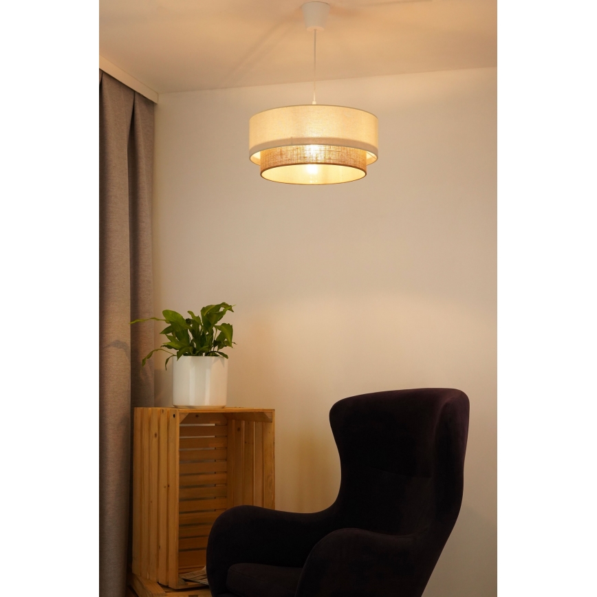 Brilagi - LED Lustra ar auklu BOHO STYLE 1xE27/15W/230V d. 40 cm