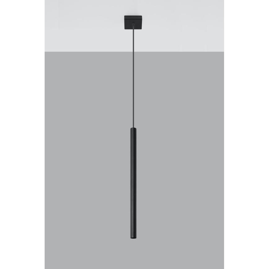 Brilagi -  LED Lustra ar auklu DRIFA 1xG9/4W/230V melna