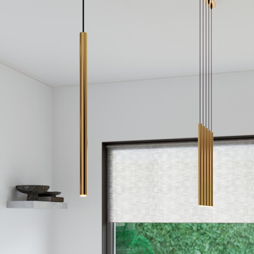 Brilagi - LED Lustra ar auklu DRIFA 1xG9/4W/230V zelta