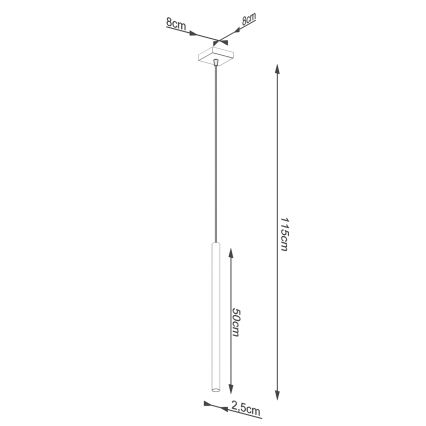 Brilagi - LED Lustra ar auklu DRIFA 1xG9/4W/230V zelta