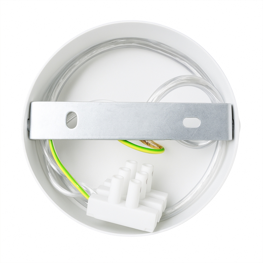 Brilagi - LED Lustra ar auklu FLAMENGO 1xE27/60W/230V balta