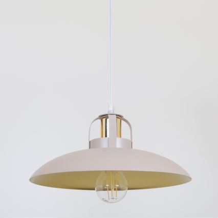 Brilagi - LED Lustra ar auklu FLAMENGO 1xE27/60W/230V bēša