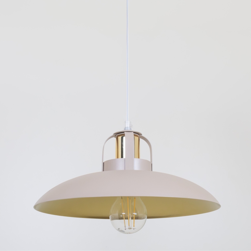 Brilagi - LED Lustra ar auklu FLAMENGO 1xE27/60W/230V bēša