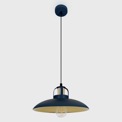 Brilagi - LED Lustra ar auklu FLAMENGO 1xE27/60W/230V zila