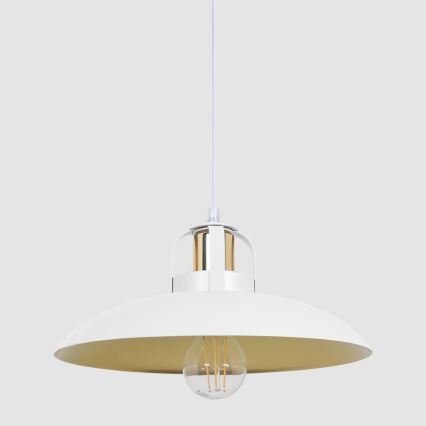 Brilagi - LED Lustra ar auklu FLAMENGO 2xE27/60W/230V balta